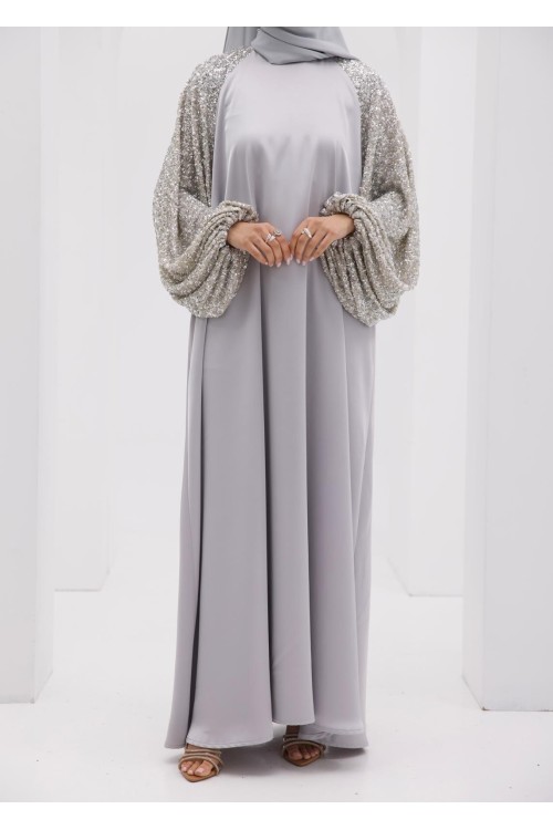 Robe Mona gris