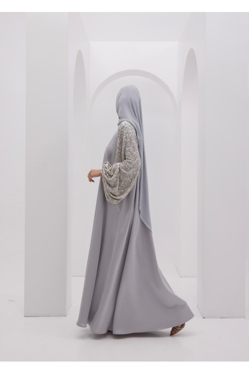 Robe Mona gris