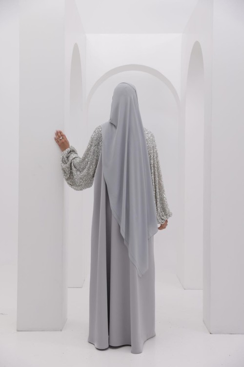 Robe Mona gris
