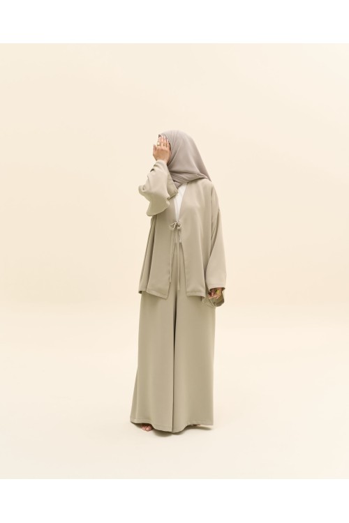 Ensemble Spring vert amande