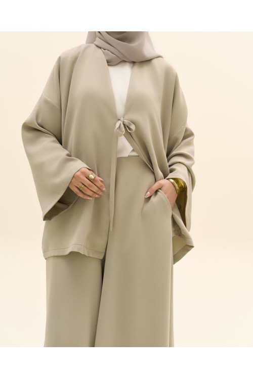 Ensemble Spring vert amande