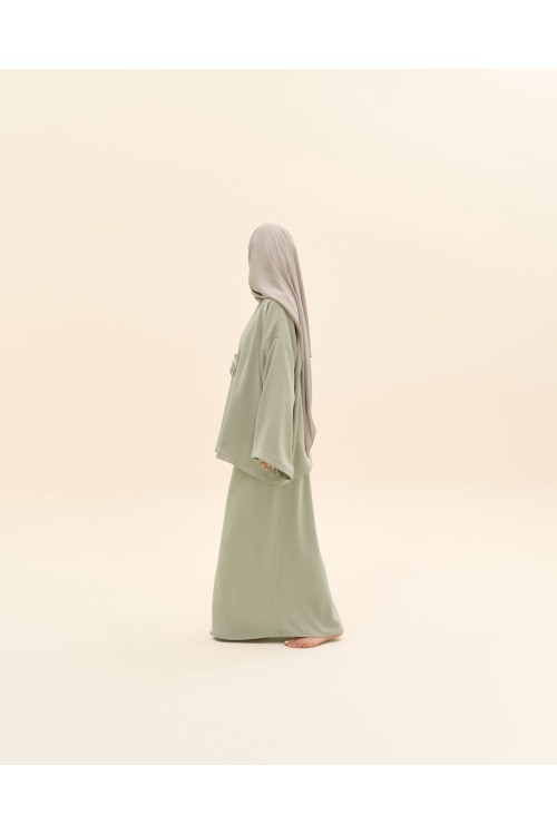 Ensemble Spring vert amande