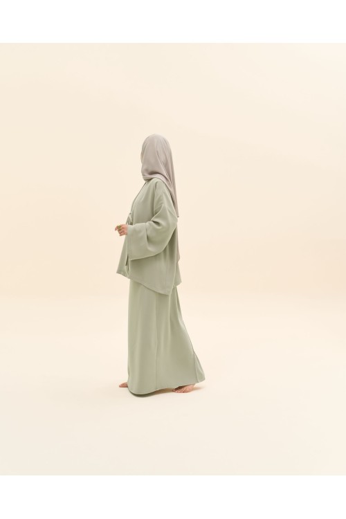 Ensemble Spring vert amande