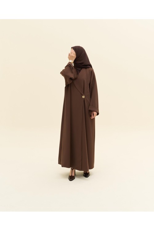 Abaya Alice marron