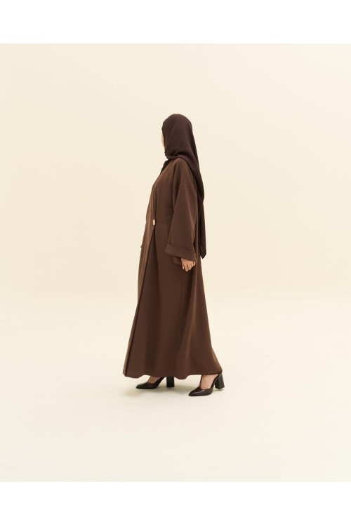 Abaya Alice marron