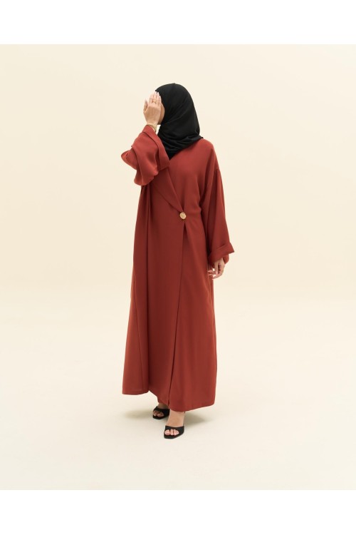 Abaya Alice terracotta