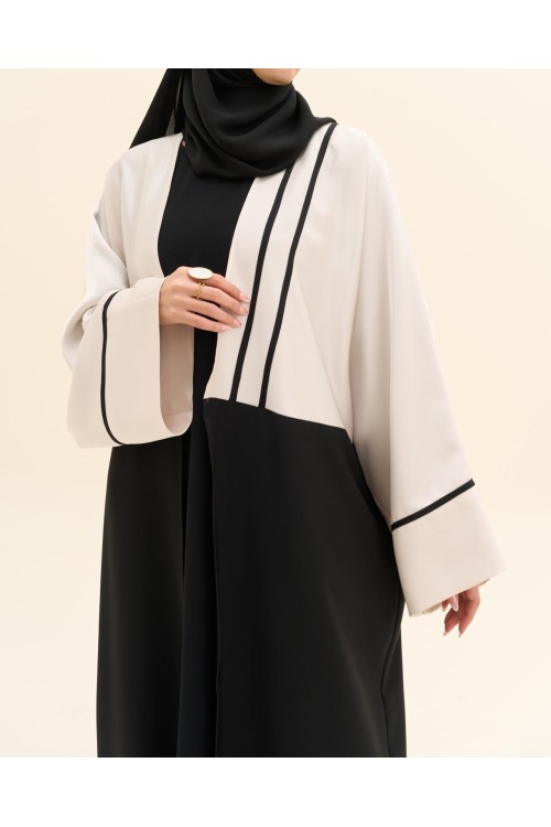 Abaya Sefana blanche