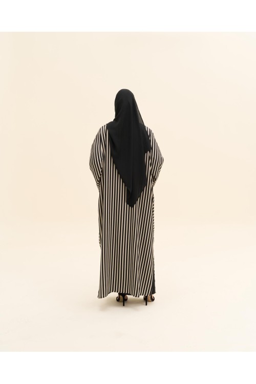 Abaya Serena rayée