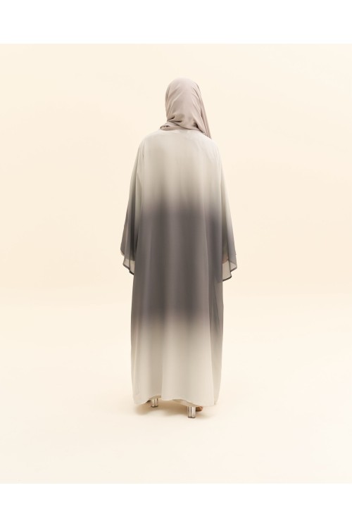 Abaya Liya vert amande