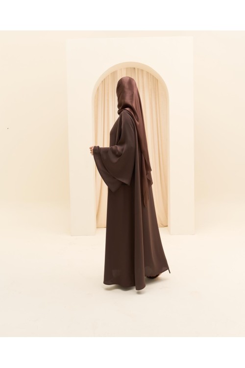 Robe Ina marron glacé