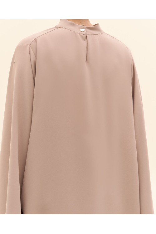 Cape Cara beige poudré