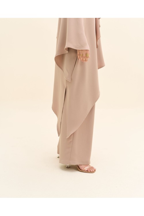 Haut Love beige poudré
