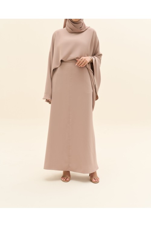 Jupe Laha beige poudré