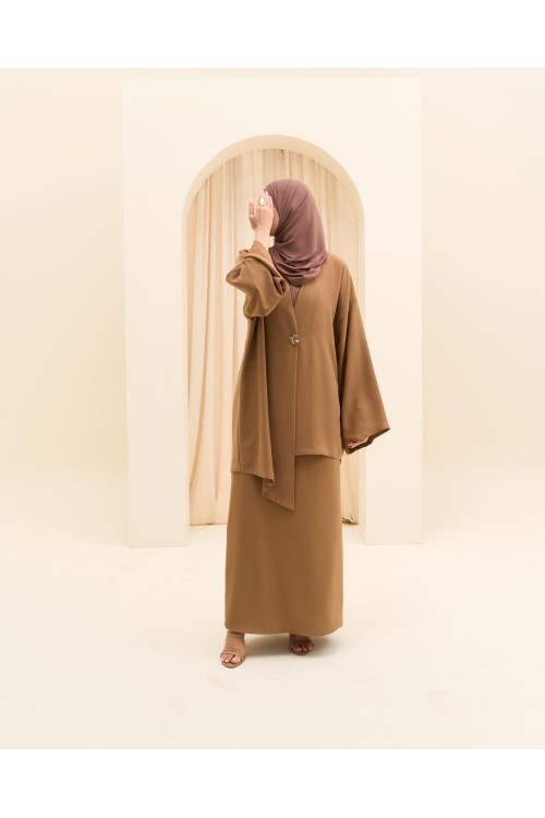 Ensemble asymétrique Deva noisette
