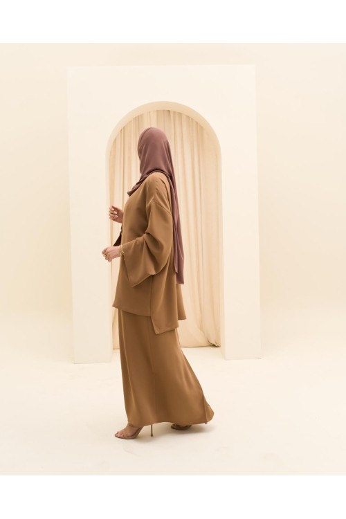 Ensemble asymétrique Deva noisette