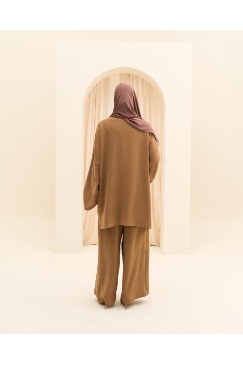Ensemble asymétrique Deva noisette