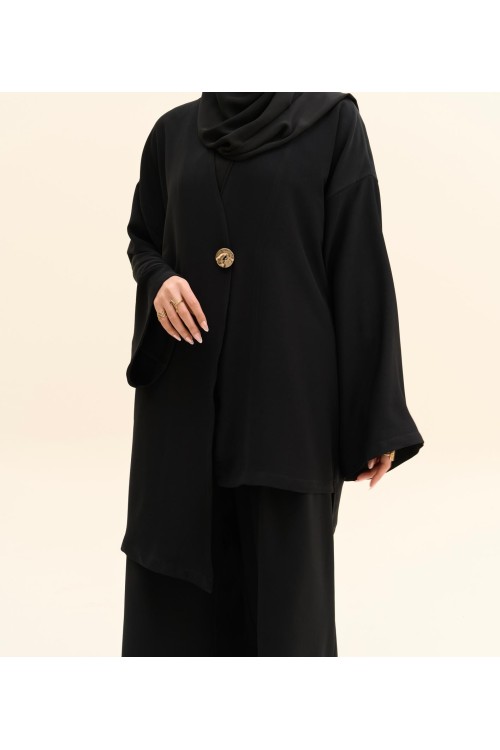 Ensemble asymétrique Deva noir