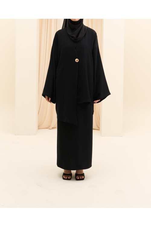 Ensemble asymétrique Deva noir