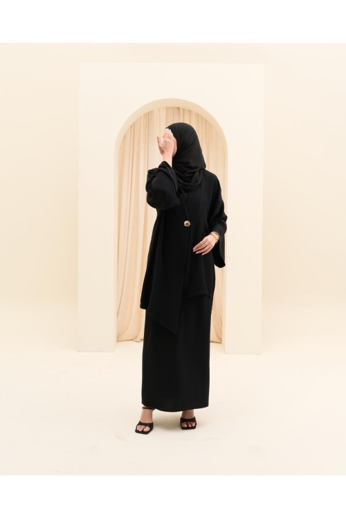 Ensemble asymétrique Deva noir