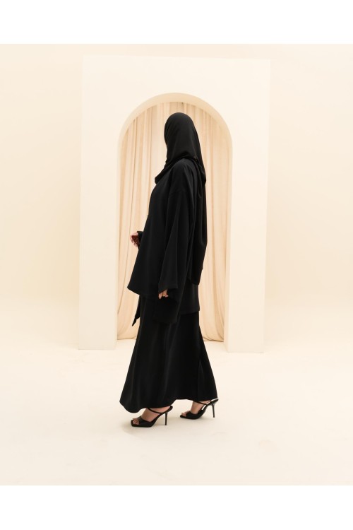 Ensemble asymétrique Deva noir