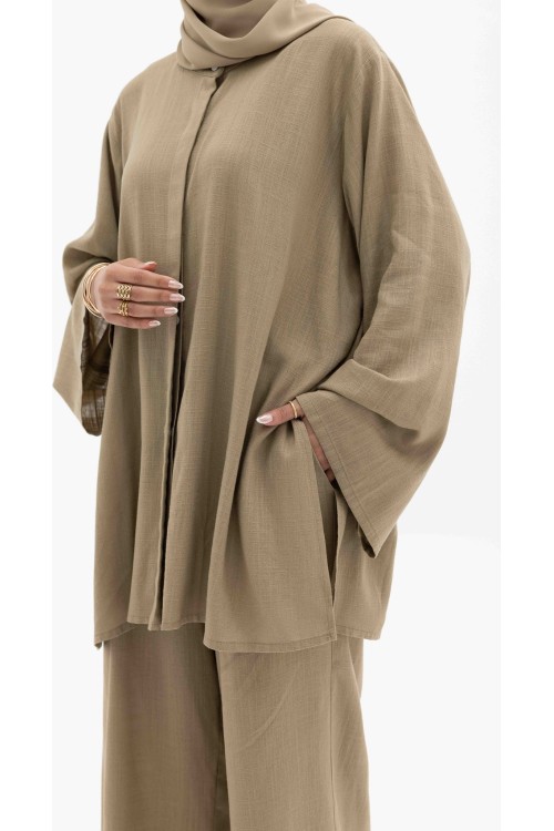Ensemble Julia taupe