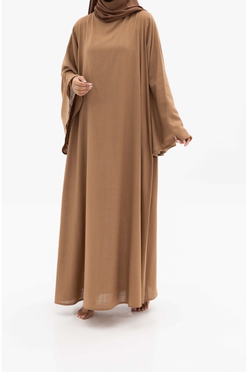 Robe Cynthia noisette