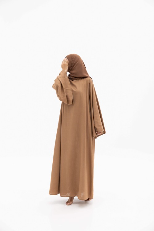 Robe Cynthia noisette