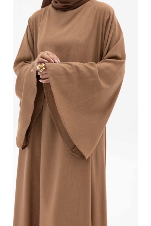 Robe Cynthia noisette