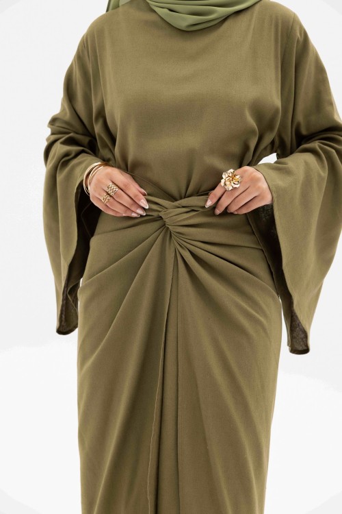 Robe Cynthia olive