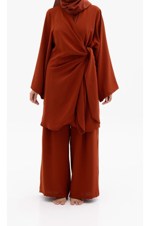 Ensemble Anita terracotta
