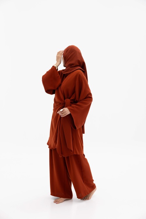 Ensemble Anita terracotta