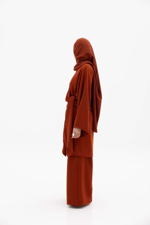 Ensemble Anita terracotta