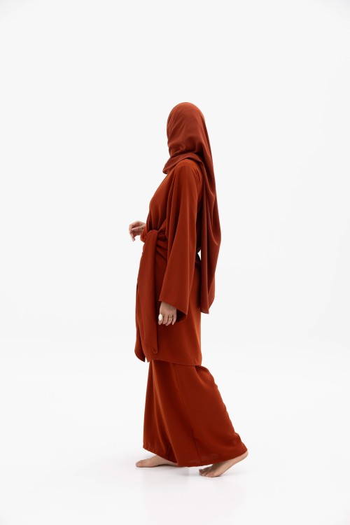 Ensemble Anita terracotta