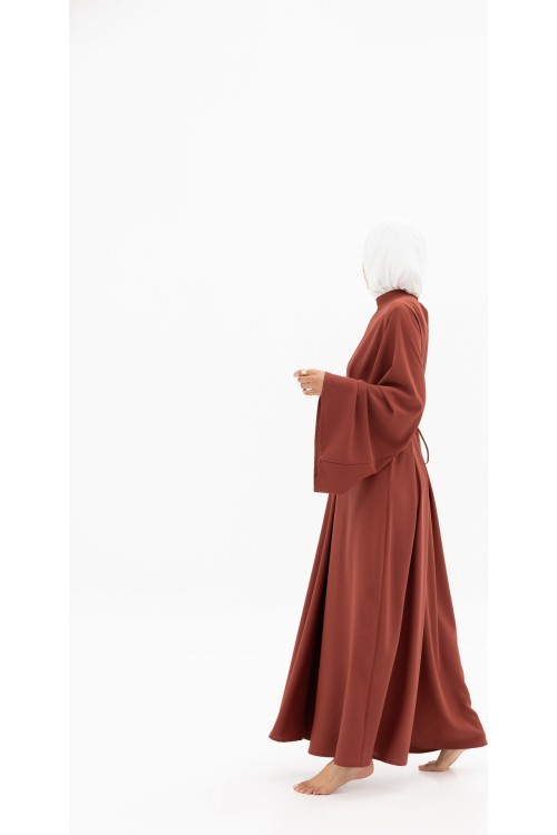 Robe Clarisse Brique
