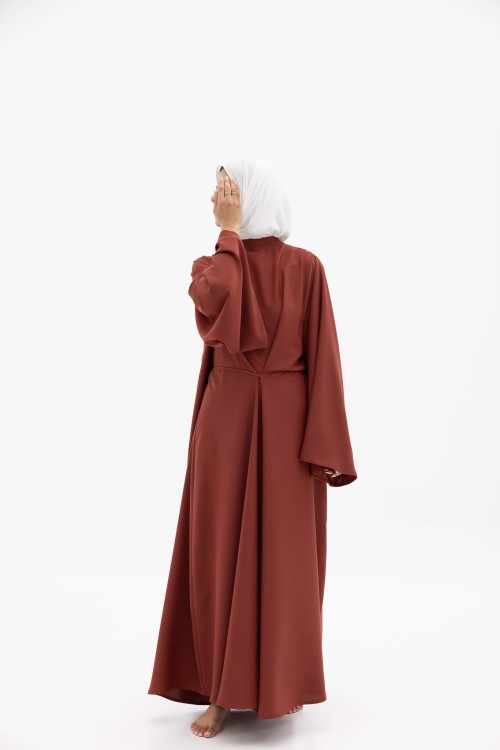 Robe Clarisse Brique