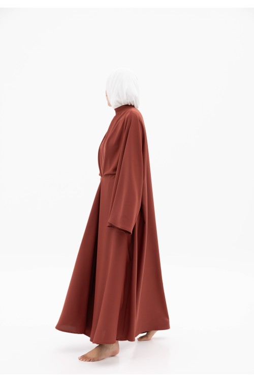 Robe Clarisse Brique