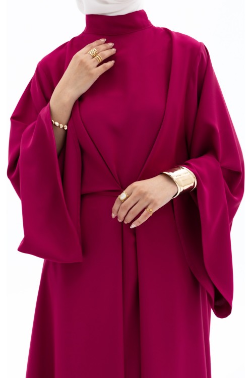 Robe Clarisse Fushia