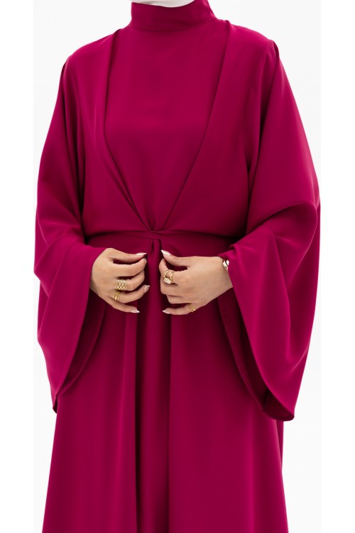 Robe Clarisse Fushia