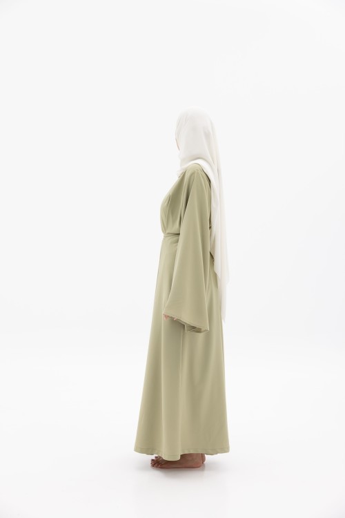 Robe Clarisse Vert amande