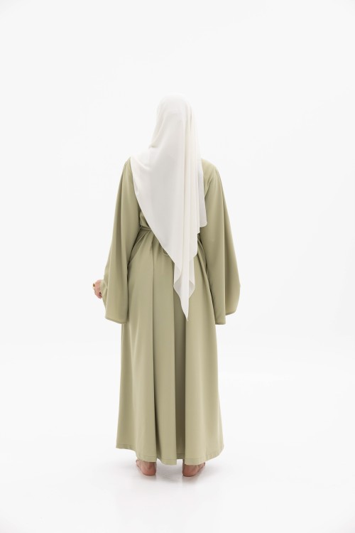 Robe Clarisse Vert amande