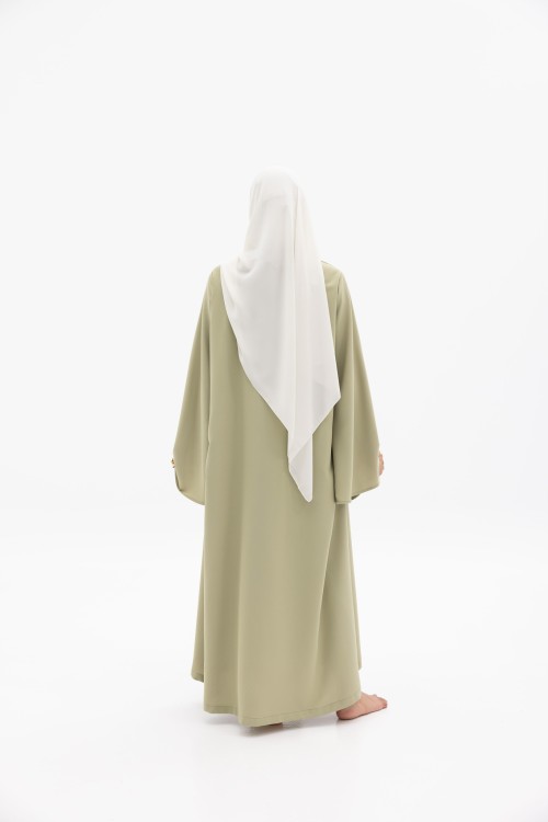 Robe Clarisse Vert amande