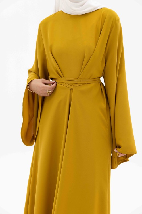 Robe Clarisse Ocre