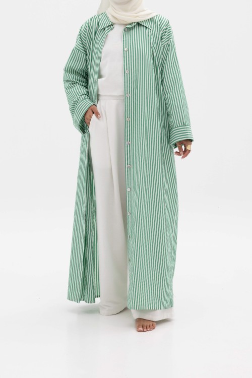 Chemise en popeline Anna Verte