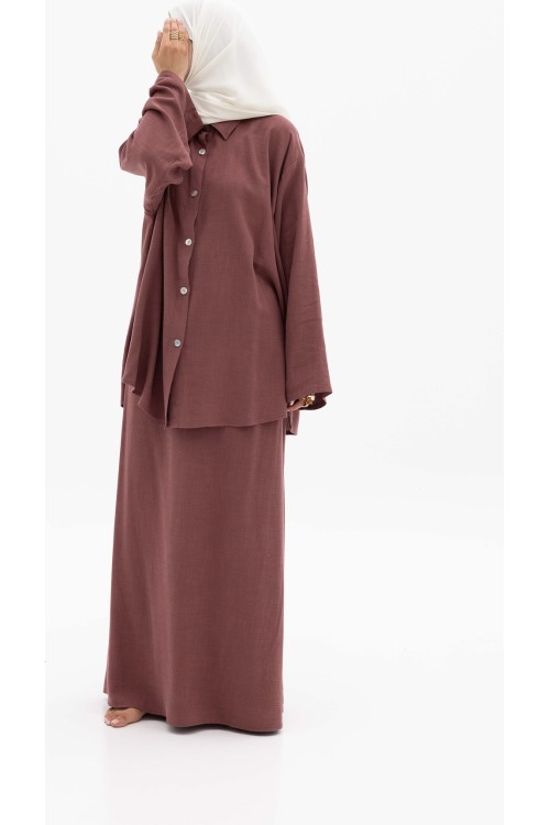 Ensemble Méa pourpre