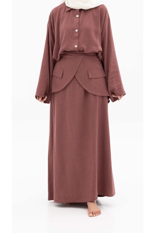Ensemble Méa pourpre