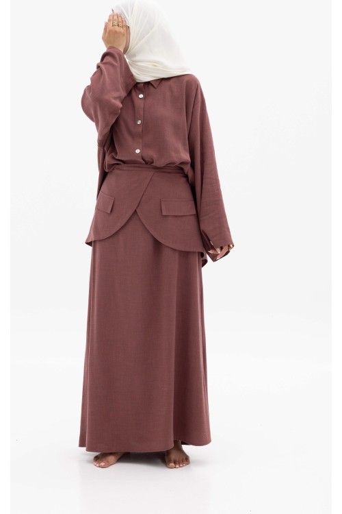 Ensemble Méa pourpre