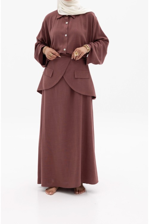Ensemble Méa pourpre