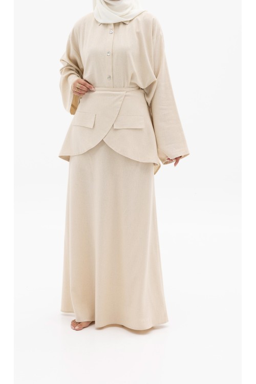 Ensemble Méa beige