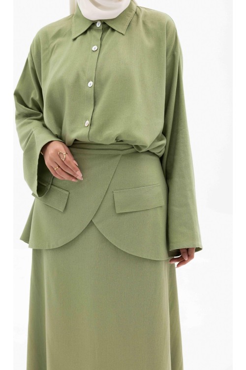 Ensemble Méa vert