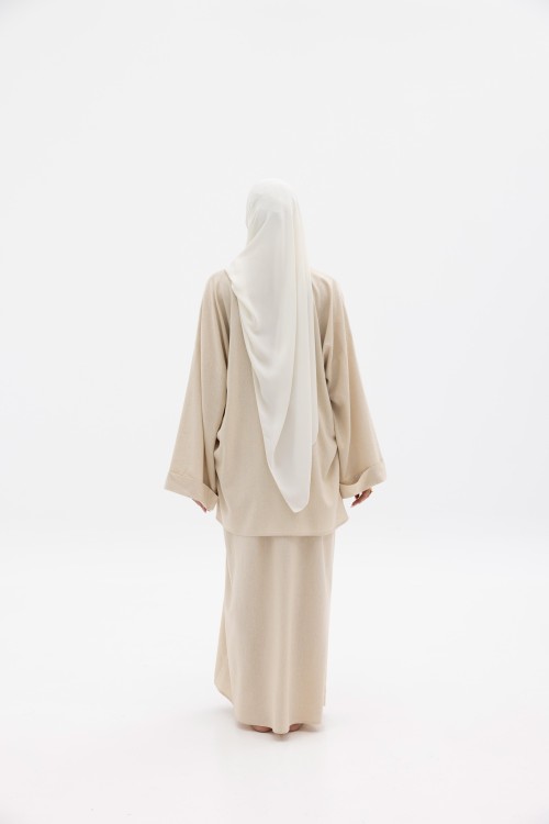 Chemise Lana En lin Beige